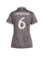 Real Madrid Eduardo Camavinga #6 Alternativní Dres pro Dámské 2024-25 Krátký Rukáv